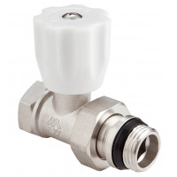 Вентиль радиаторный прямой ручной регулировки с кольцом 1/2 MVI TR.213.04