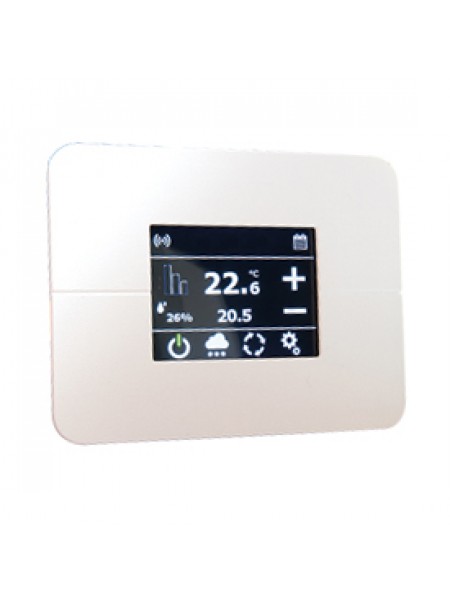Комнатный хромотермостат Wi-Fi, с датчиком температуры и влажности 12 V Комнатный хромотермостат Wi-Fi, с датчиком температуры и влажности 12 V