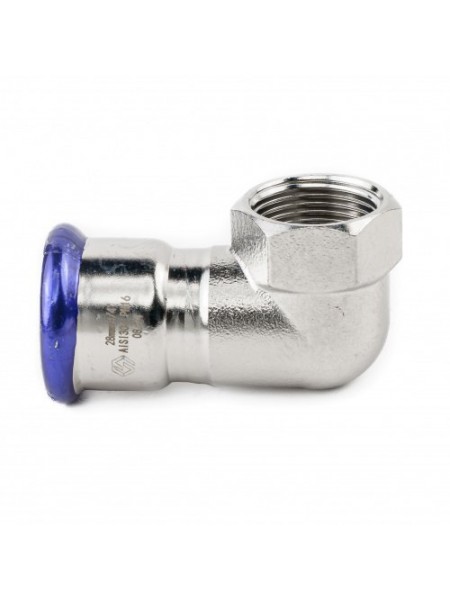 Пресс-угольник с ВР укороченный MVI, 28х3/4 Пресс-угольник с ВР укороченный MVI, 28х3/4