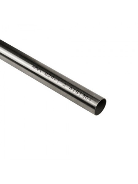 Труба из нержавеющей стали MVI, 28х1.2 mm (4 м.) Труба из нержавеющей стали MVI, 28х1.2 mm (4 м.)